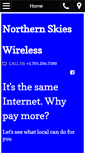 Mobile Screenshot of northernskiesnd.com